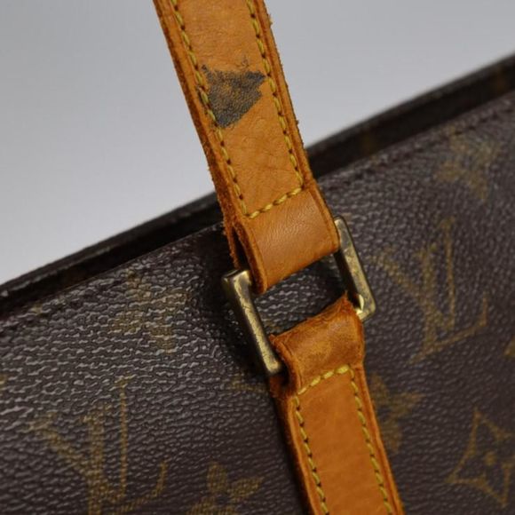 Louis Vuitton Luco Monogram Tote Bag Canvas Leather Brown - Picture 6 of 10